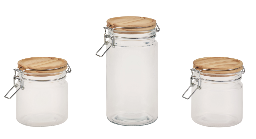 Szklany pojemnik ALDI – Aldi