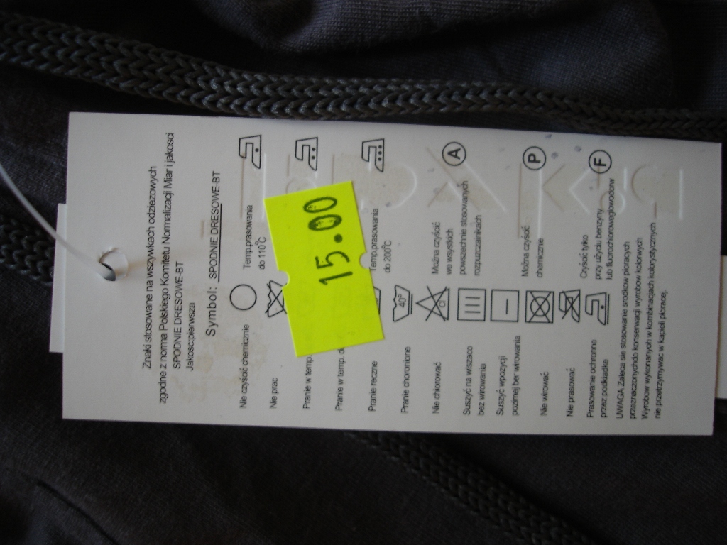 Spodnie dresowe Tipykid – wycofany produkt