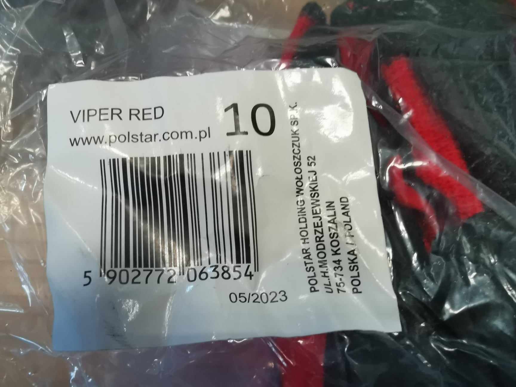 Rękawice ochronne POLSTAR – wycofany produkt